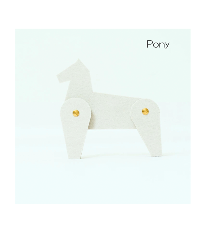 HARD FELT ZOO/Pony