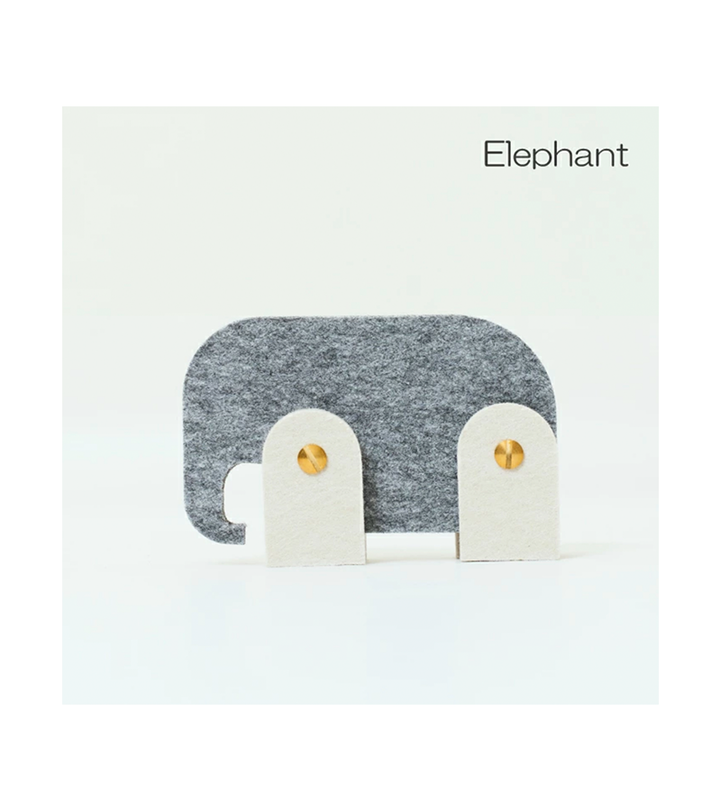 HARD FELT ZOO/Elephant